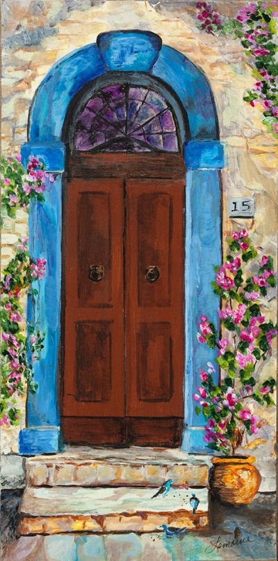 "Plaza Doorway" by Catherine Lemoine