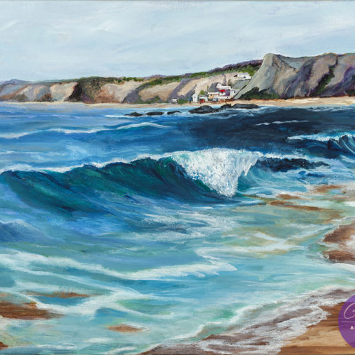 "Sea Rhythm" painting by Catherine Lemoine