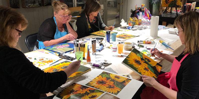 Learn to Paint with Catherine Lemoine