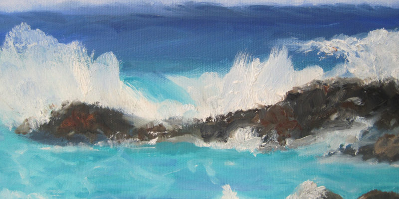 learn to paint ocean waves