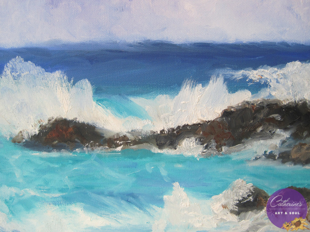 learn to paint ocean waves
