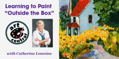 learn to paint with catherine lemoine - landscape