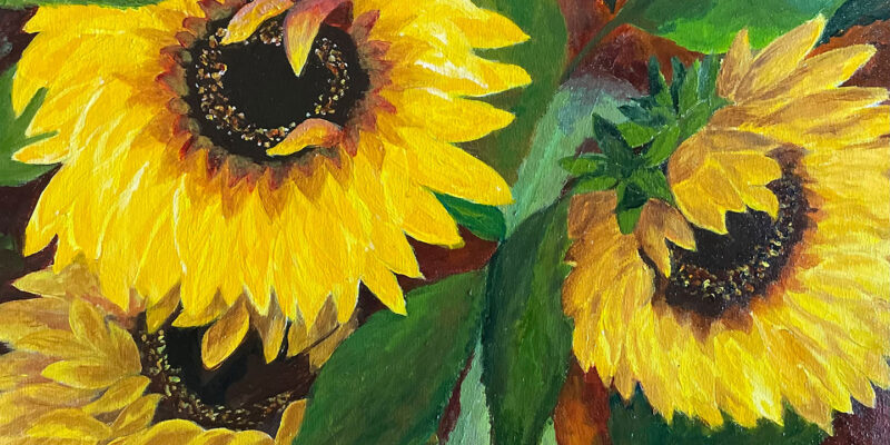 sunflowers - catherine lemoine