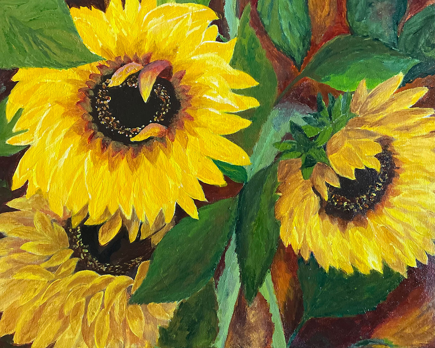 sunflowers - catherine lemoine